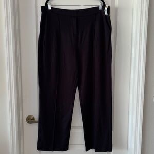 Talbots Black Pants Size XL NWT